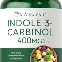Suplemento Carlyle Indole-3-carbinol (i3c) 400 Mg 120 Cápsul
