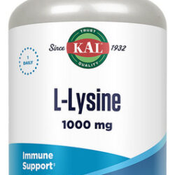 L-lysine 1,000 Mg 100 Tabs By Kal