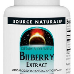Extrato De Mirtilo 100 Mg 60 Comprimidos Da Source Naturals