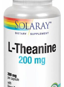 L-teanina 200 Mg 45 Cápsulas Da Solaray