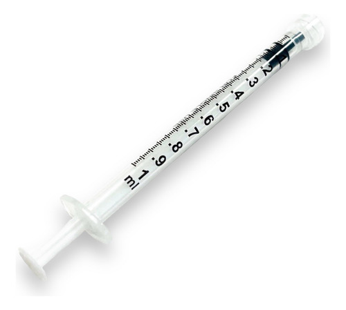 Seringa Descartável Luer Lock 1ml Estéril (caixa De 100) - Imagem 2