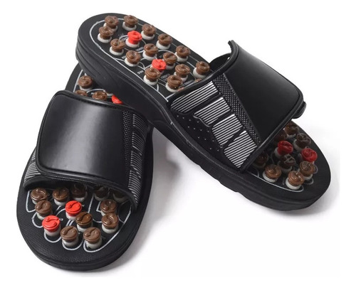 Chinelo De Massagem Primavera / Acupontura Magnética Tai Chi - Imagem 15