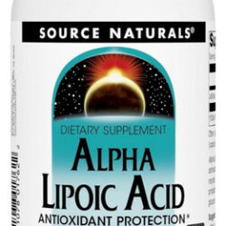 Alpha Lipoic Acid 100 Mg 60 Capsules By Source Naturals