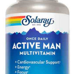Once Daily Active Man 90 Cápsulas Da Solaray