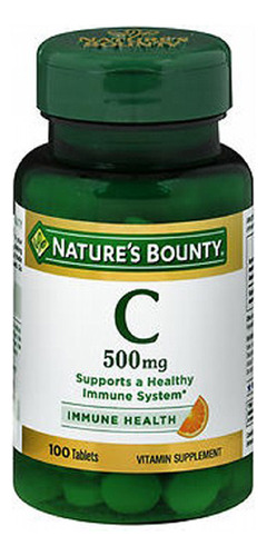Vitamina C 500 Mg 100 Comprimidos By Nature's Bounty