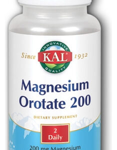 Orotato De Magnésio 200 Mg 60 Comprimidos Por Kal