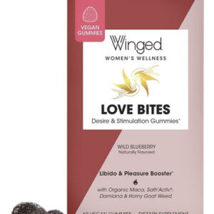 Love Bites Blueberry 60 Count By Winged Wellness