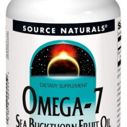 Omega-7 Sea Buckthorn Fruit Oil 120 Sgels By Source Naturals