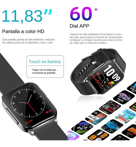 Relógio Inteligente Para Medir A Pressão Arterial Com Glicos - Imagem 5