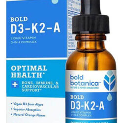 Bold D3-k2-a Liquid Complex 1 Oz By Bold Botanica