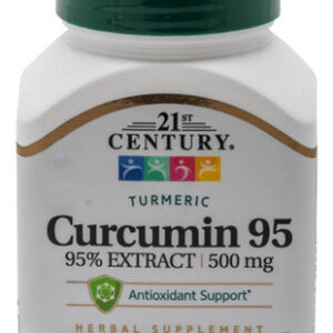 Curcumina 95 45 Cápsulas Vegetais Da 21st Century