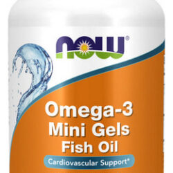 Minigéis De Ômega-3 180 Cápsulas Gelatinosas Da Now Foods