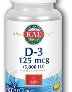 Ultra D-3 Activgels 5.000 Ui 90 Cápsulas Da Kal