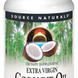 Extra Virgin Coconut Oil 60 Softgels By Source Naturals