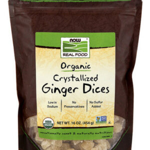Cubos De Gengibre Cristalizados De 1 Kg Por Now Foods