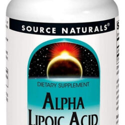 Alpha Lipoic Caps 300 Mg 30 Caps By Source Naturals