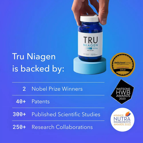 2025 Tru Niagen 300 Mg Potenciator Nad+ Anti-envenenamento - Imagem 2
