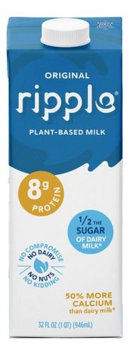 Original Milk Plant Based 32 Oz(case Of 6) By Ripple