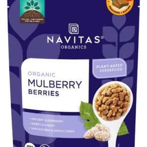 Organic Mulberries 8 Oz By Navitas Organics