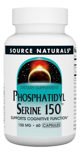 Phosphatidyl Serine 150 Mg 60 Caps By Source Naturals