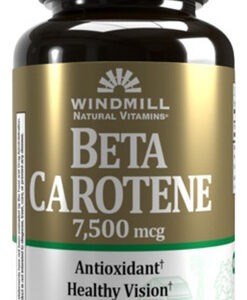 Beta Caroteno 25.000 Ui (100 Cápsulas Gelatinosas) Da Windmi