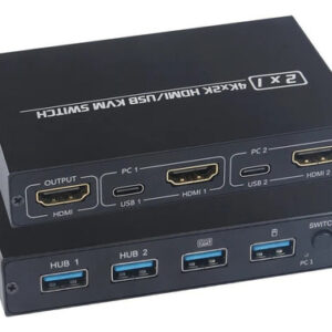 Compartilhamento De Impressora Kvm Hdmi Switch Teclado Mouse
