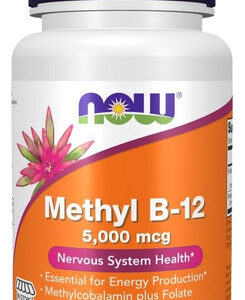 Metil B-12 5000 Mcg (90 Unidades) Da Now Foods