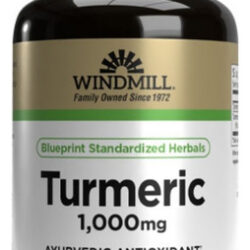 Curcumina De Cúrcuma 1000 Mg (60 Unidades), Da Windmill Heal