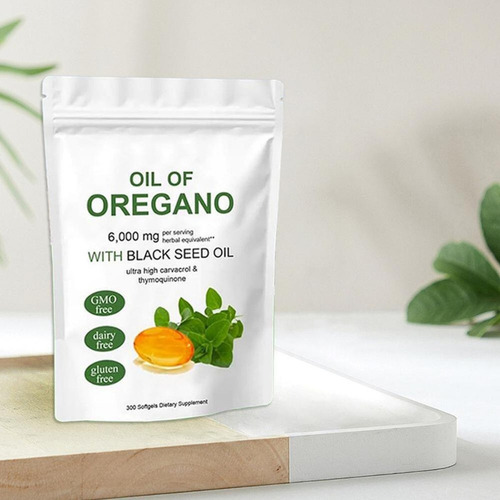 Fórmula De Extrato De Óleo De Orégano Orgânico 300 Cápsulas - Imagem 9