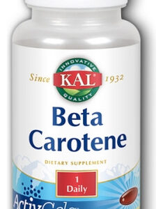 Betacaroteno 25.000 Ui 100 Cápsulas Gelatinosas Da Kal