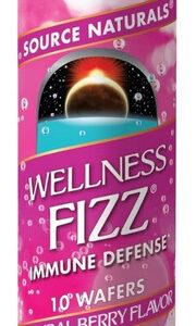 Wellness Fizz Wafer 10 Wafers By Source Naturals