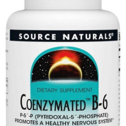 Coenzymated B-6 100 Mg 60 Tabs By Source Naturals