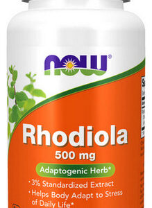Rhodiola 500 Mg 60 Cápsulas Da Now Foods
