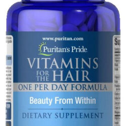 Vitaminas Para O Cabelo 60 Comprimidos Revestidos Da Puritan