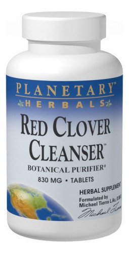 Limpador De Trevo Vermelho 150 Comprimidos Da Planetary Herb