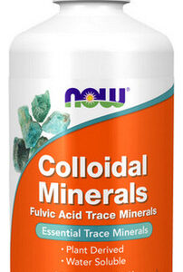 Minerais Coloidais 32 Onças Da Now Foods