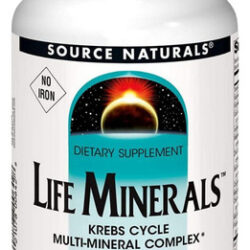 Life Minerals No Iron 120 Tabs By Source Naturals