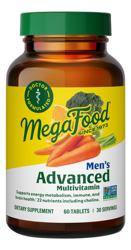Men's Advanced Multivitamin 60 Tabs By Megafood