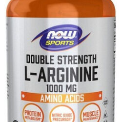L-arginina Dupla Força 1000 Mg 60 Comprimidos Da Now Foods