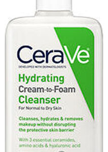 Limpador Hidratante De Creme Para Espuma Para Pele Normal A