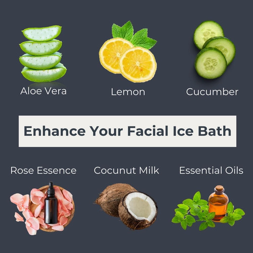Facial Cold Plunge | Taça Dobrável Para Banho De Gelo Facial - Imagem 3