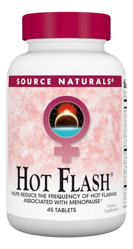 Hot Flash 45 Tabs By Source Naturals