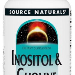Inositol & Choline 800 Mg 50 Tabs By Source Naturals