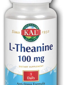 L-teanina 100 Mg 30 Comprimidos Por Kal