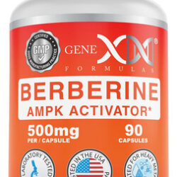 Suplemento Genex Berberine Hcl 500mg Ampk Activator 60 Cápsu