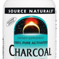 Charcoal 260 Mg 100 Caps By Source Naturals