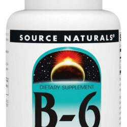 Vitamin B-6 100 Mg 100 Tabs By Source Naturals