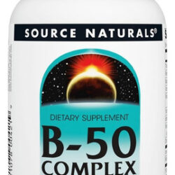 B-50 Complex 50 Mg 100 Tabs By Source Naturals