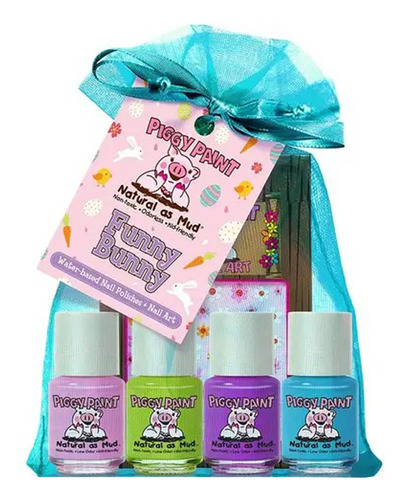 Conjunto De Presentes Funny Bunny, 1 Unidade Da Piggy Paint