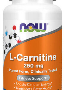 L-carnitina 250 Mg 60 Cápsulas Da Now Foods